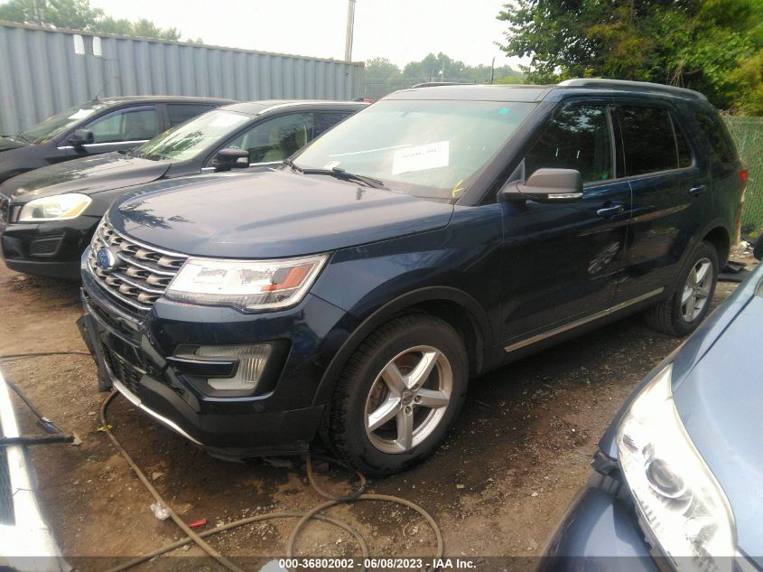 2017 FORD EXPLORER XLT - 1FM5K8DH5HGA73801