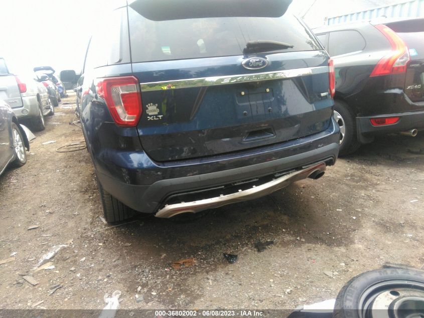 2017 FORD EXPLORER XLT - 1FM5K8DH5HGA73801