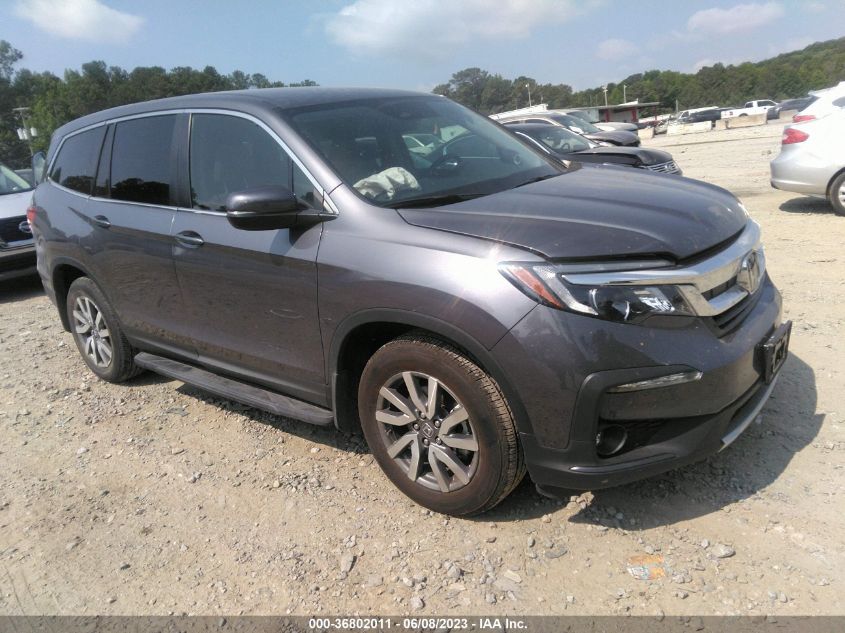 2021 HONDA PILOT EX - 5FNYF6H37MB048430
