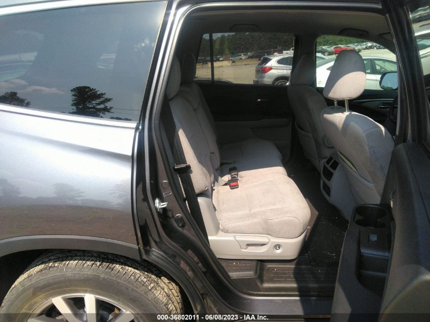 2021 HONDA PILOT EX - 5FNYF6H37MB048430