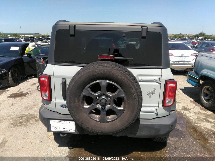 2021 FORD BRONCO BASE/BIG BEND - 1FMDE5AP3MLA72418