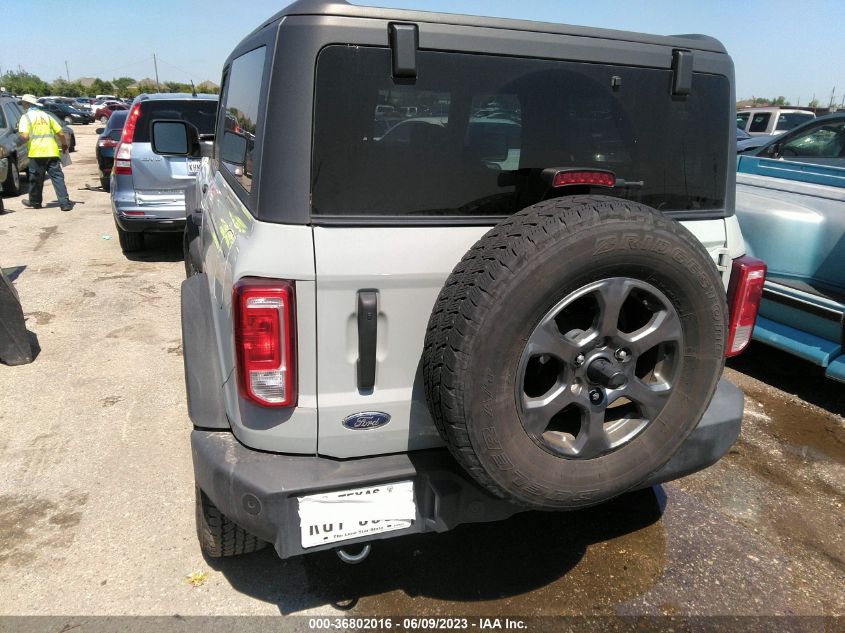 2021 FORD BRONCO BASE/BIG BEND - 1FMDE5AP3MLA72418