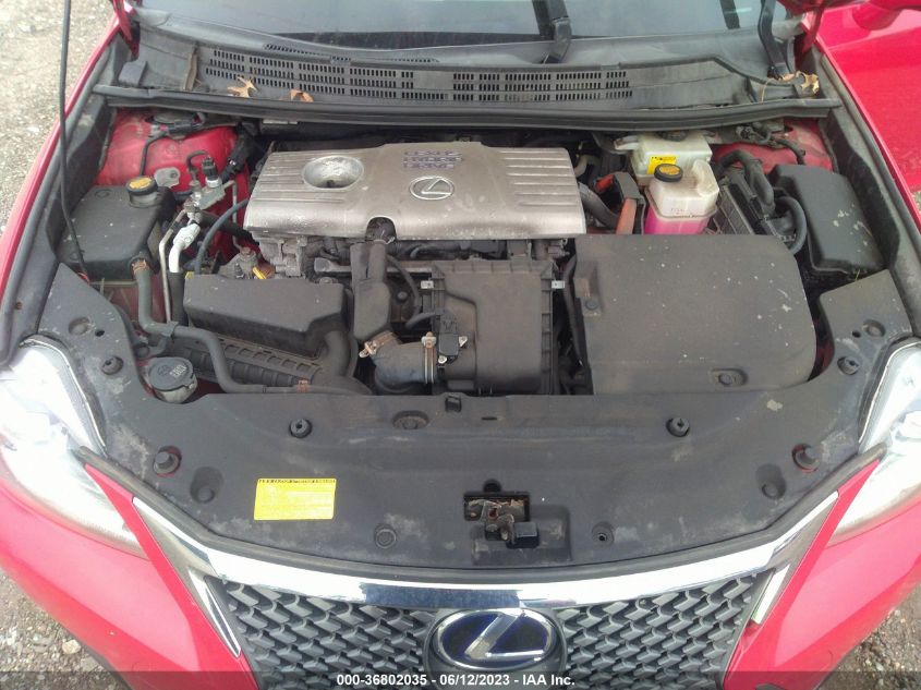 2014 LEXUS CT 200H HYBRID - JTHKD5BH9E2174656