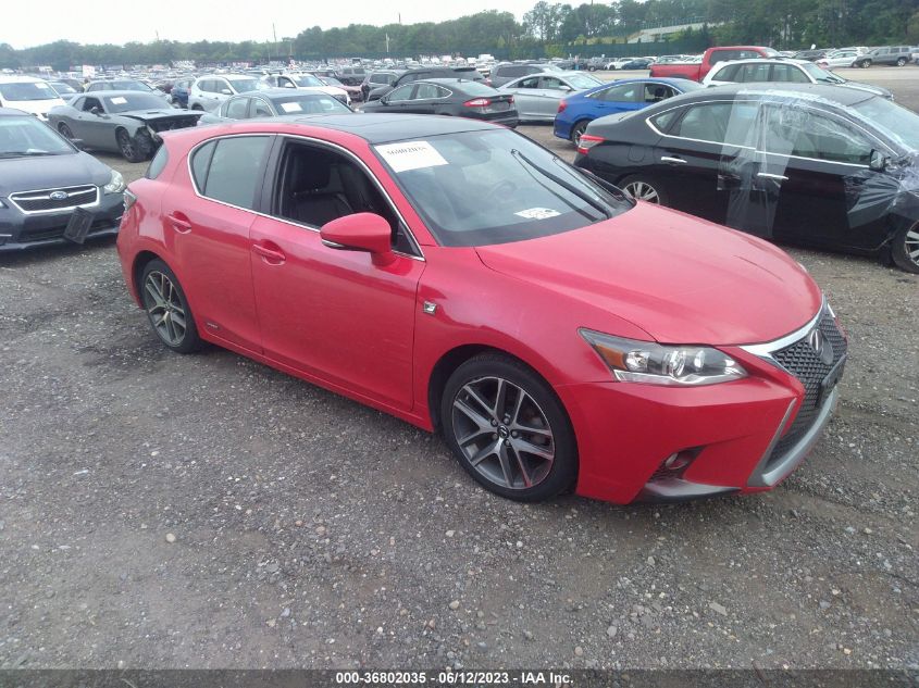 2014 LEXUS CT 200H HYBRID - JTHKD5BH9E2174656