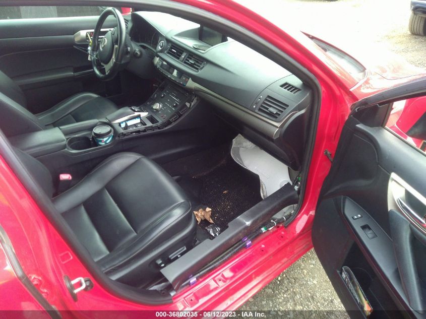 2014 LEXUS CT 200H HYBRID - JTHKD5BH9E2174656