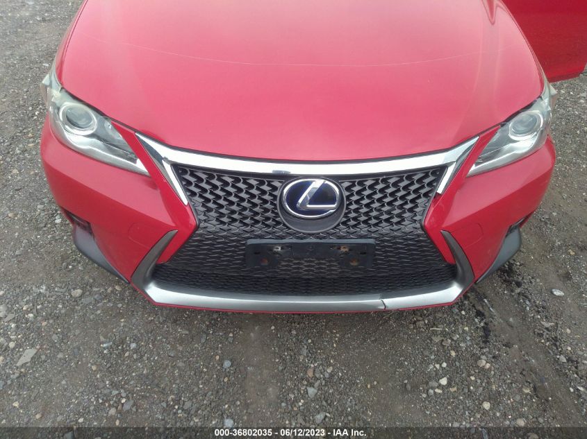 2014 LEXUS CT 200H HYBRID - JTHKD5BH9E2174656