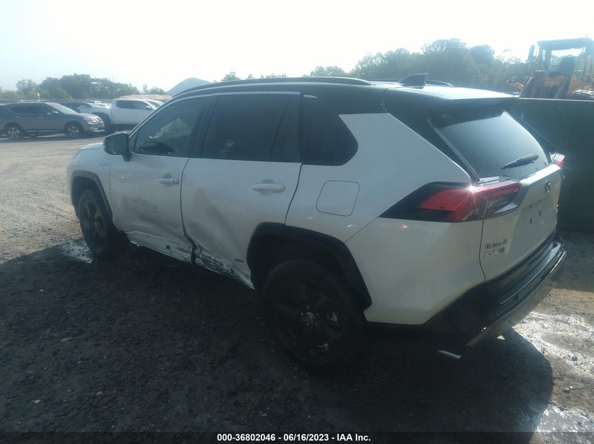 VIN 4T3E6RFVXMU043063 2021 TOYOTA RAV4 HYBRID XSE