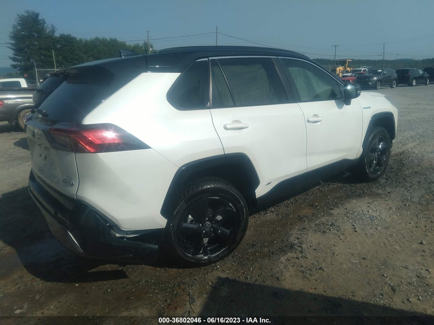 VIN 4T3E6RFVXMU043063 2021 TOYOTA RAV4 HYBRID XSE