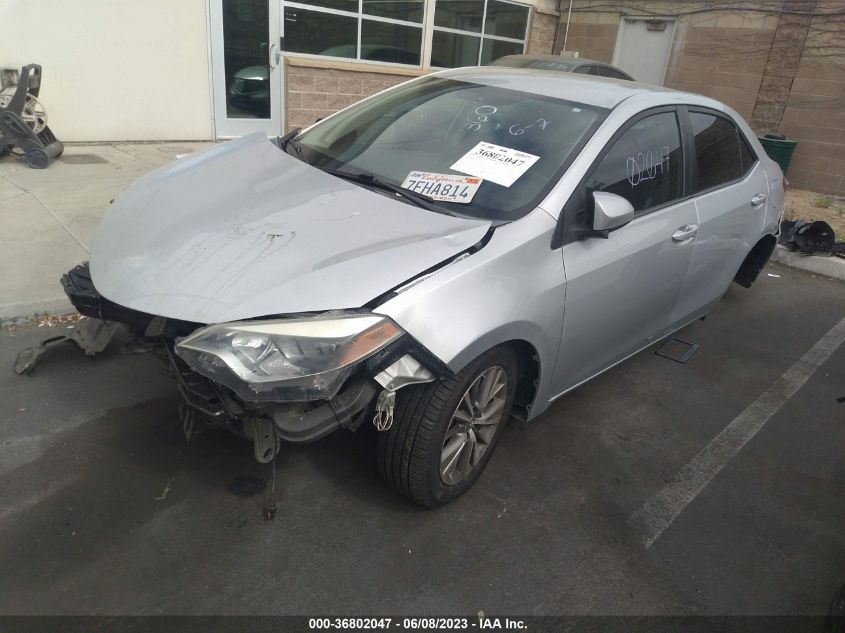 2014 TOYOTA COROLLA L/LE/S/S PLUS/LE PLUS - 5YFBURHE7EP092139