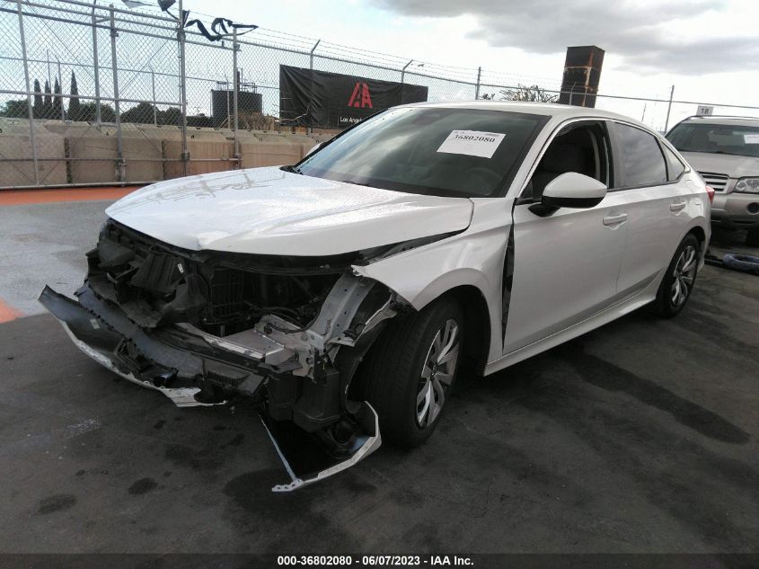 2022 HONDA CIVIC SEDAN LX - 2HGFE2F22NH510368