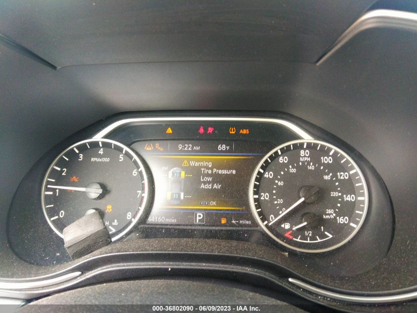 2022 NISSAN MAXIMA SV - 1N4AA6CV1NC503642