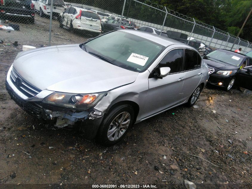 2015 HONDA ACCORD SEDAN LX - 1HGCR2F38FA103512