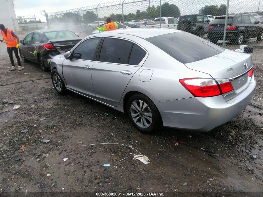 2015 HONDA ACCORD SEDAN LX - 1HGCR2F38FA103512