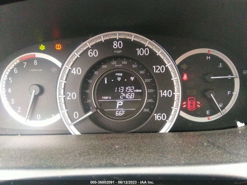 2015 HONDA ACCORD SEDAN LX - 1HGCR2F38FA103512