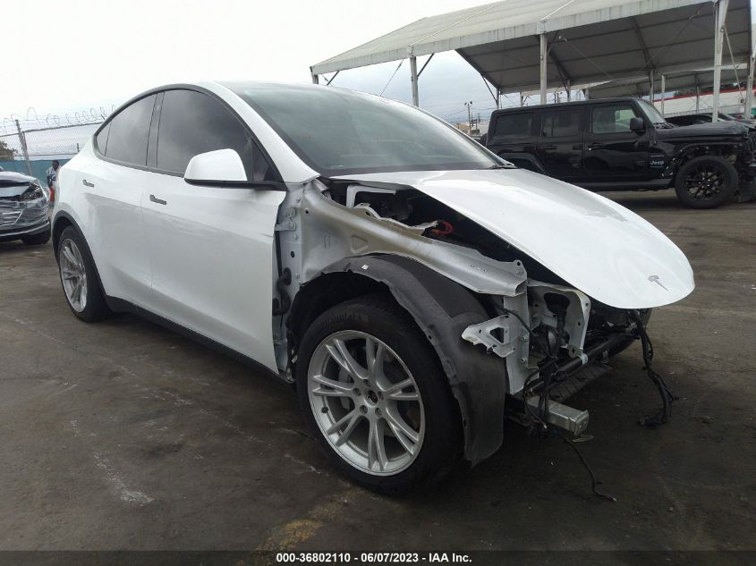 2021 TESLA MODEL Y LONG RANGE - 5YJYGDEE0MF274445