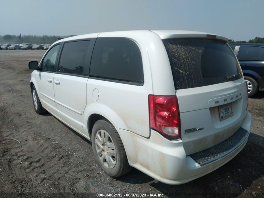 2016 DODGE GRAND CARAVAN SE - 2C4RDGBGXGR122377