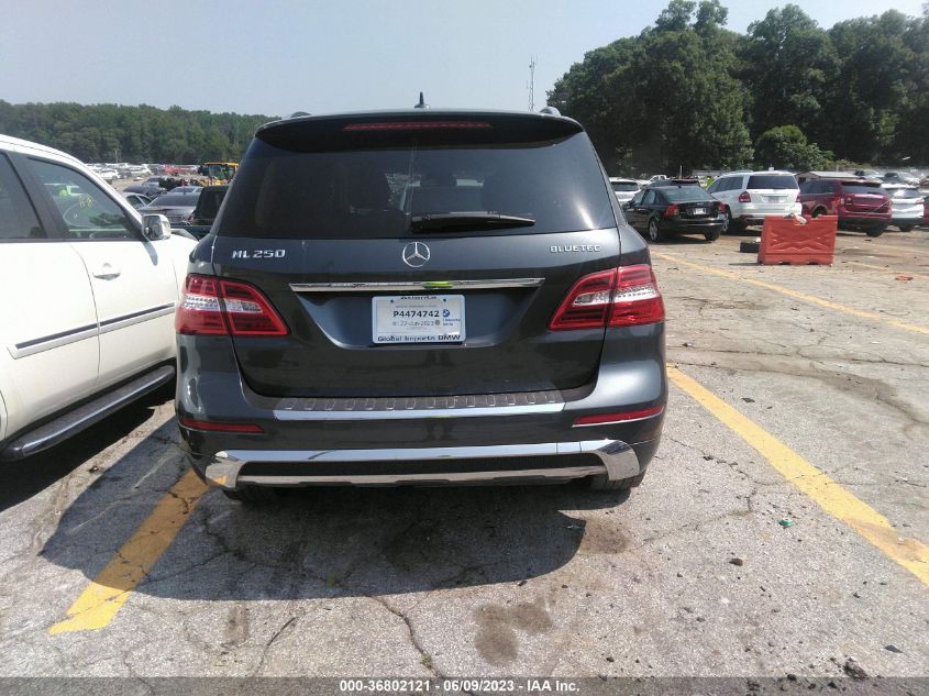 2015 MERCEDES-BENZ ML 250 BLUETEC 4JGDA0EB4FA505997