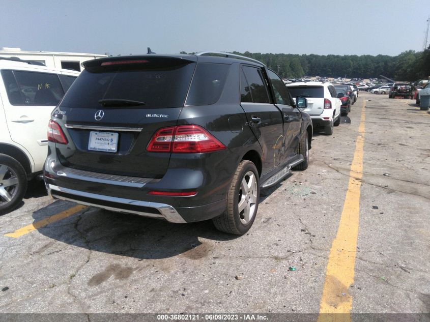 2015 MERCEDES-BENZ ML 250 BLUETEC 4JGDA0EB4FA505997