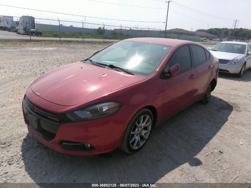 2013 DODGE DART SXT - 1C3CDFBA5DD201776