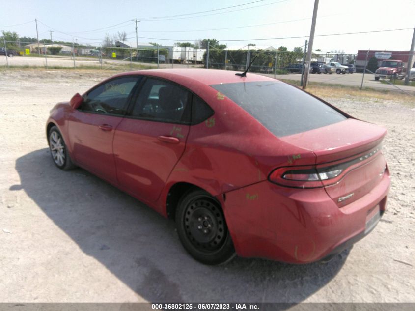 2013 DODGE DART SXT - 1C3CDFBA5DD201776