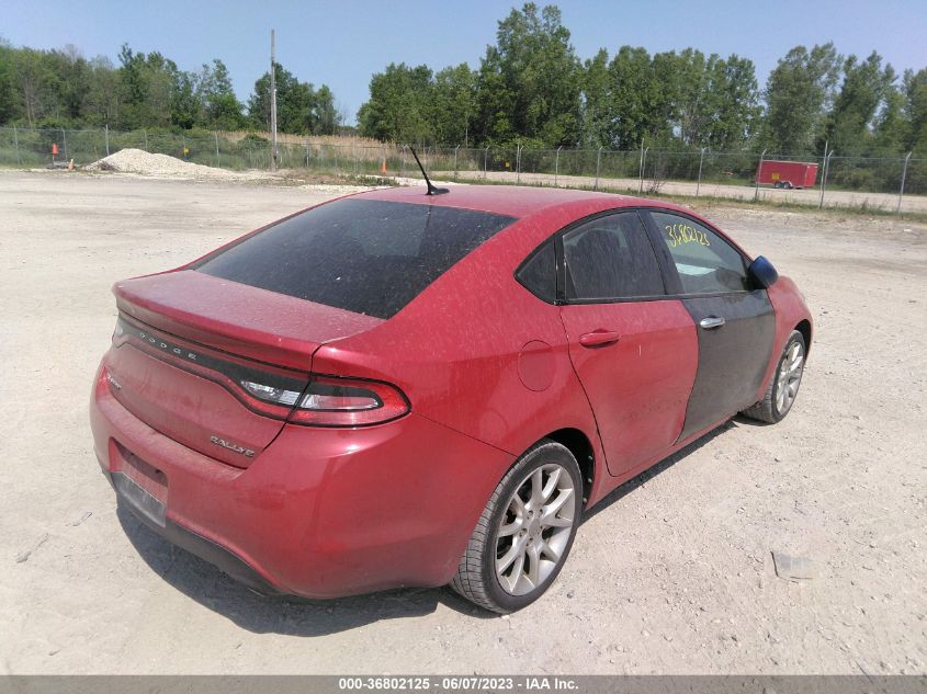 2013 DODGE DART SXT - 1C3CDFBA5DD201776