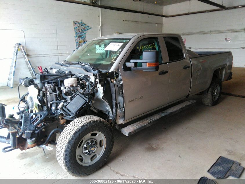 2019 CHEVROLET SILVERADO 2500HD WORK TRUCK - 2GC2KREG7K1188732