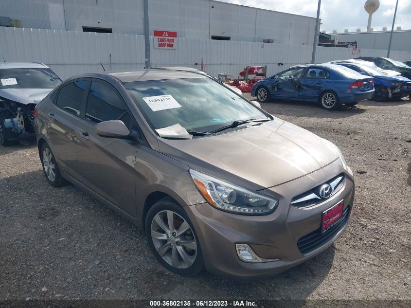 2014 HYUNDAI ACCENT GLS - KMHCU4AE8EU762684