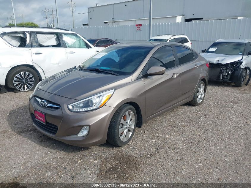 2014 HYUNDAI ACCENT GLS - KMHCU4AE8EU762684