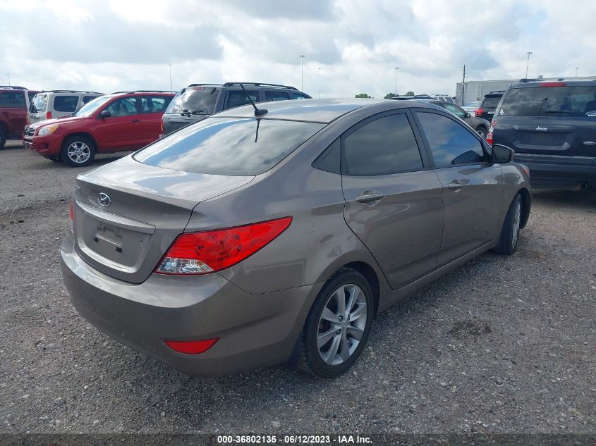 2014 HYUNDAI ACCENT GLS - KMHCU4AE8EU762684
