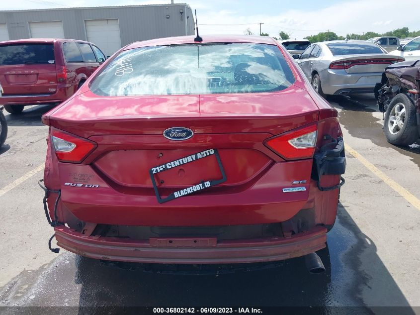 2013 FORD FUSION SE - 3FA6P0HR0DR119770