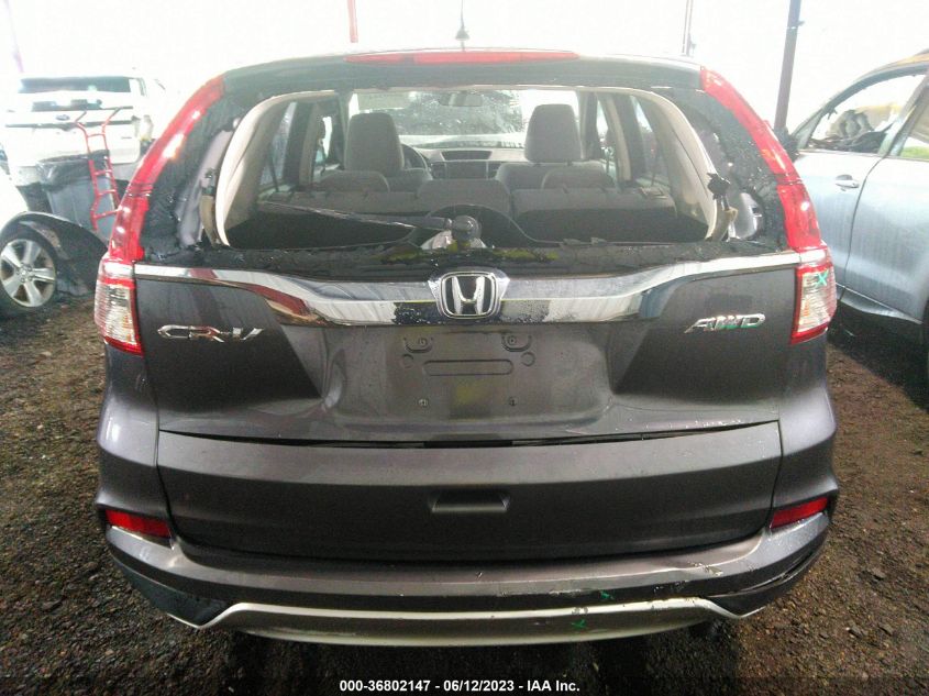 2016 HONDA CR-V EX - 2HKRM4H53GH723597