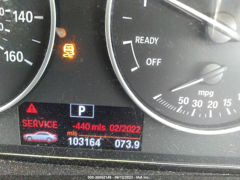 2013 BMW 3 SERIES 328I - WBA3C1G58DNR45246