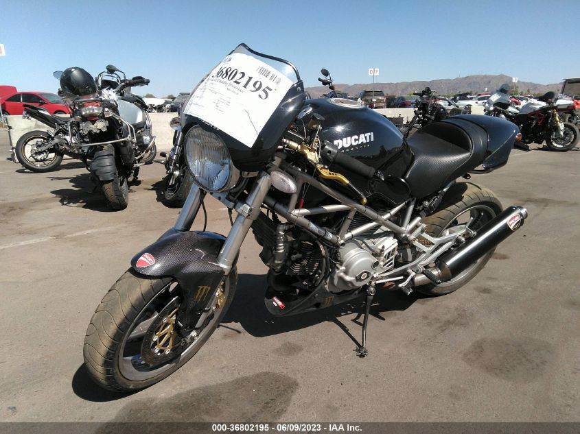 2004 DUCATI MONSTER 1000S IE - ZDM1RABP84B044868