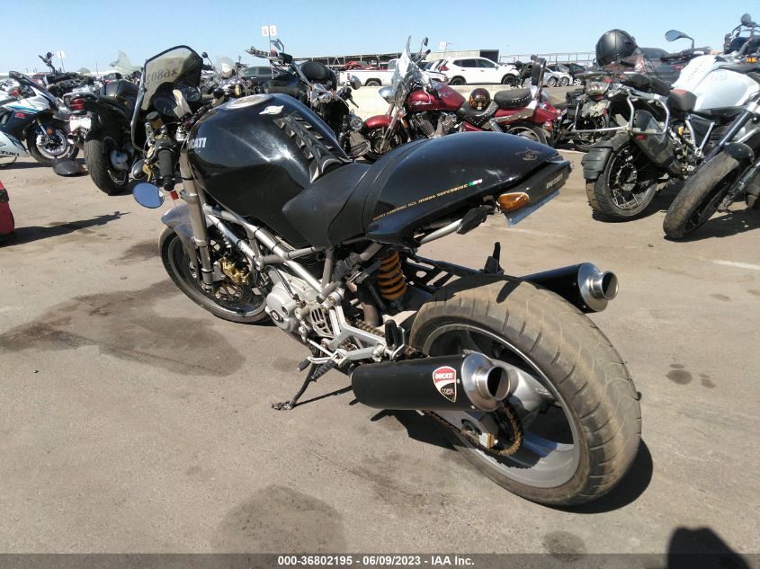 2004 DUCATI MONSTER 1000S IE - ZDM1RABP84B044868
