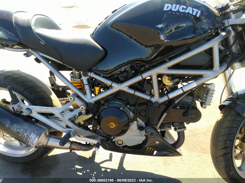 2004 DUCATI MONSTER 1000S IE - ZDM1RABP84B044868