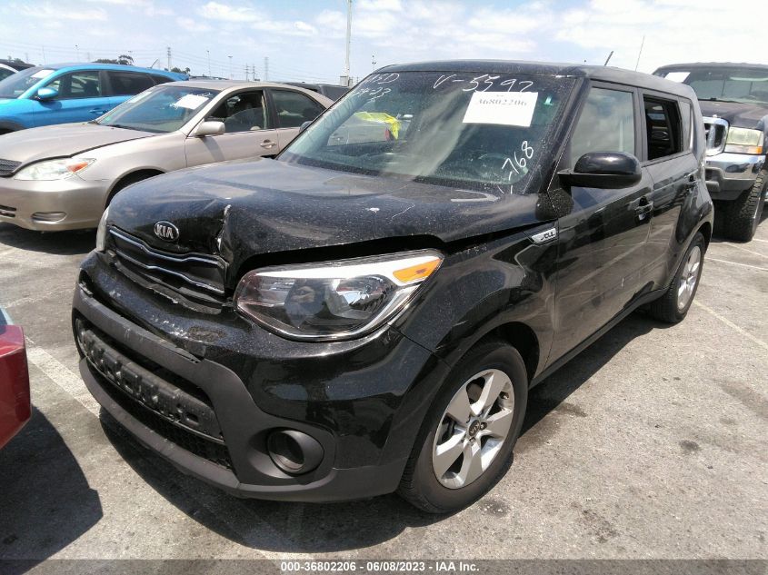 2019 KIA SOUL BASE - KNDJN2A27K7685593