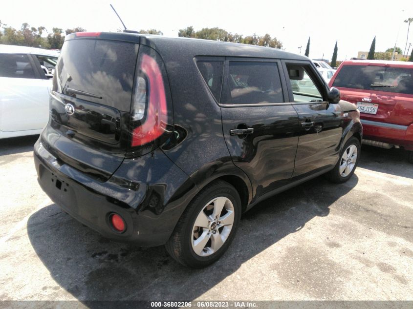 2019 KIA SOUL BASE - KNDJN2A27K7685593