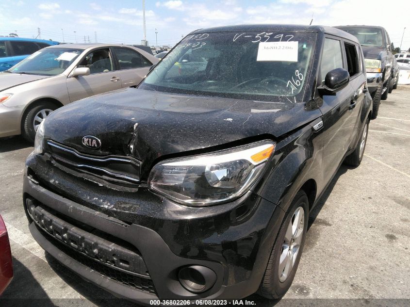 2019 KIA SOUL BASE - KNDJN2A27K7685593
