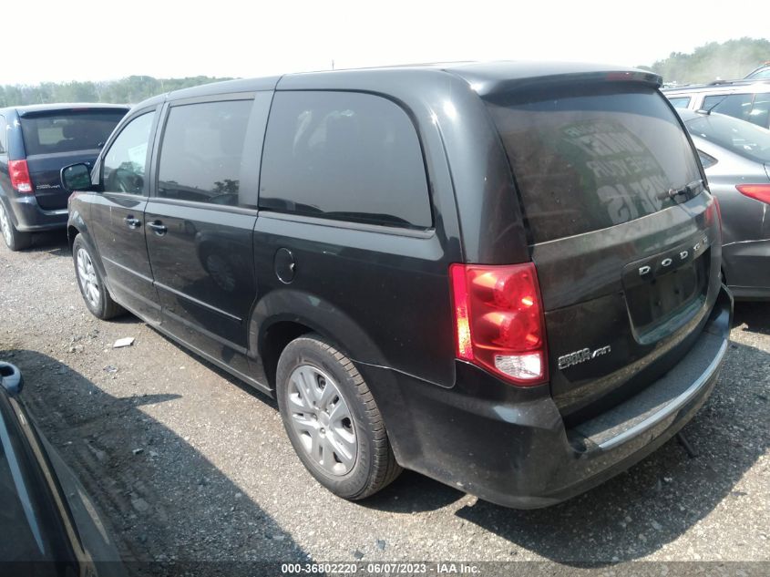 2016 DODGE GRAND CARAVAN SE - 2C4RDGBG0GR100176