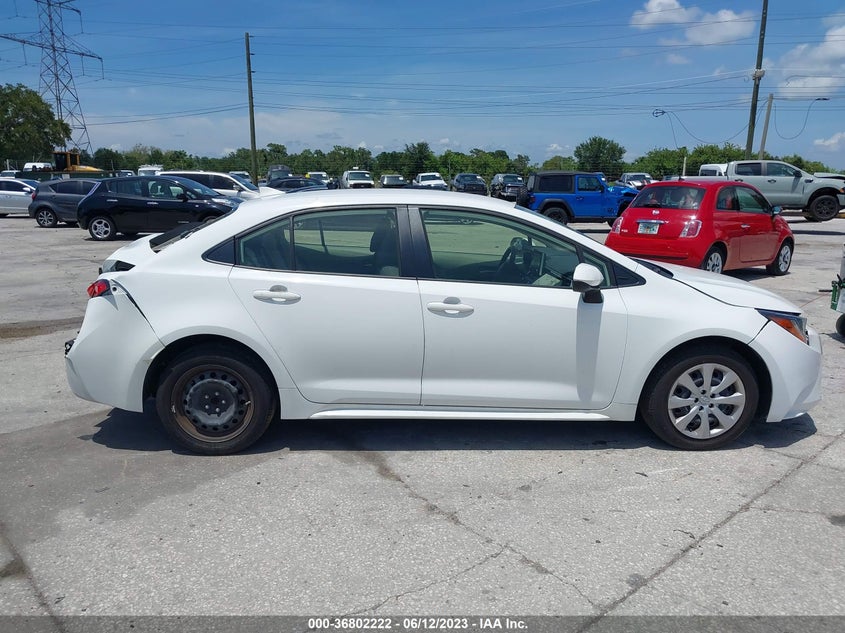 VIN JTDEPRAE6LJ069886 2020 TOYOTA COROLLA LE
