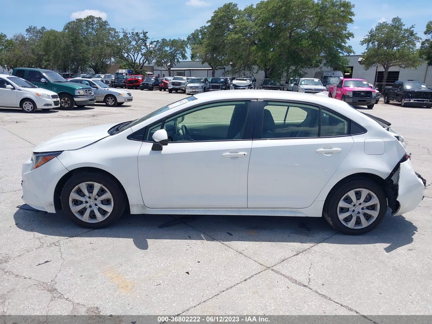 VIN JTDEPRAE6LJ069886 2020 TOYOTA COROLLA LE
