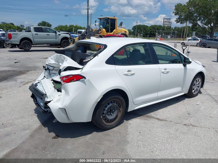 VIN JTDEPRAE6LJ069886 2020 TOYOTA COROLLA LE