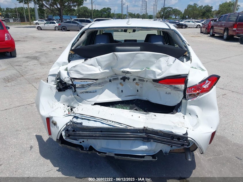 VIN JTDEPRAE6LJ069886 2020 TOYOTA COROLLA LE