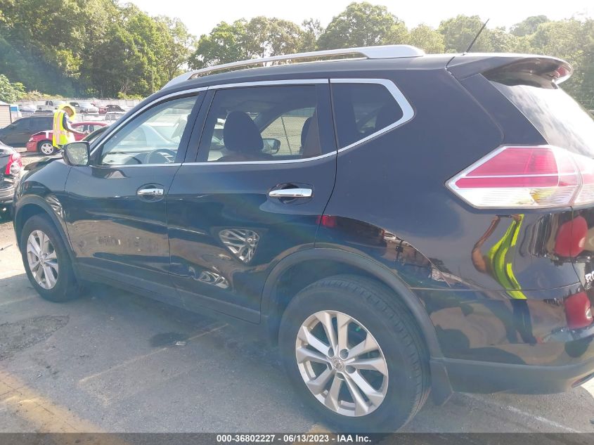 2016 NISSAN ROGUE SV - KNMAT2MT7GP594860