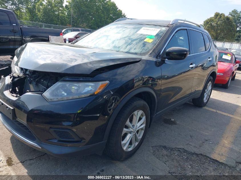 2016 NISSAN ROGUE SV - KNMAT2MT7GP594860