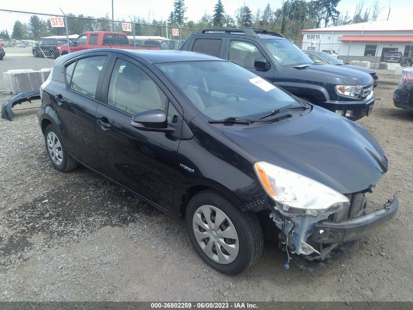 2013 TOYOTA PRIUS C ONE/TWO/THREE/FOUR - JTDKDTB34D1043973