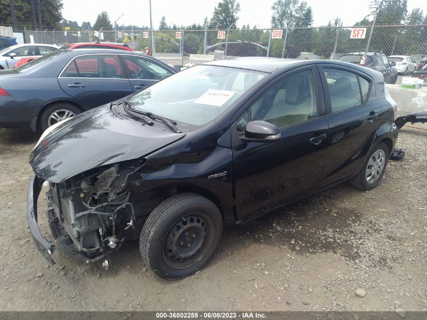 2013 TOYOTA PRIUS C ONE/TWO/THREE/FOUR - JTDKDTB34D1043973