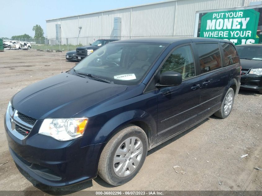 2016 DODGE GRAND CARAVAN SE - 2C4RDGBG0GR114417