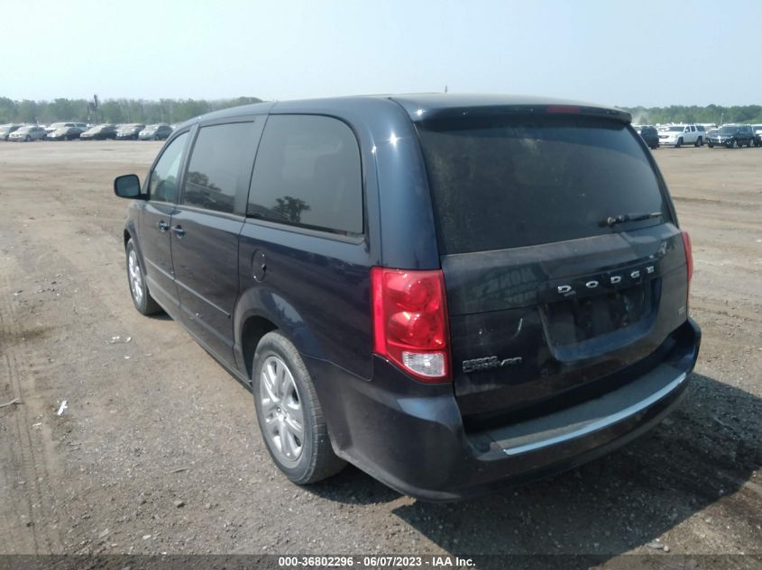2016 DODGE GRAND CARAVAN SE - 2C4RDGBG0GR114417