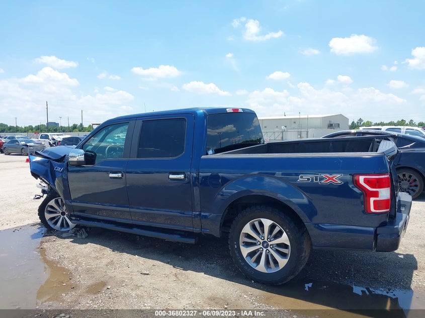VIN 1FTEW1CP4JKF53288 2018 FORD F-150 XL/XLT/LARIAT